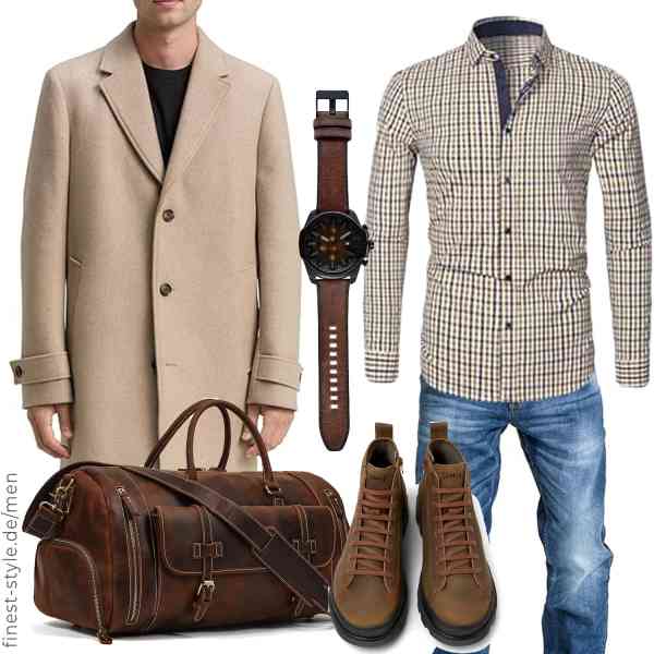 Top herren-Outfit im Finest-Trend-Style für ein selbstbewusstes Modegefühl mit tollen Produkten von TOM TAILOR,Elegancity,Amaci&Sons,Diesel,LUUFAN,Camper