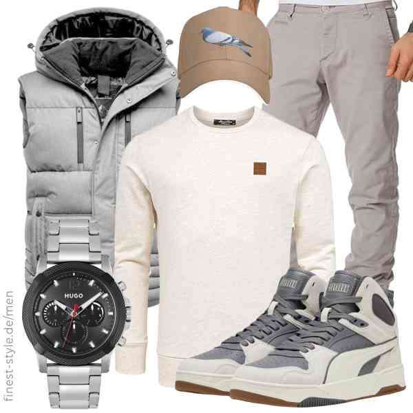 Top herren-Outfit im Finest-Trend-Style für ein selbstbewusstes Modegefühl mit tollen Produkten von ,Amaci&Sons,Amaci&Sons,HUGO,Suaque,PUMA