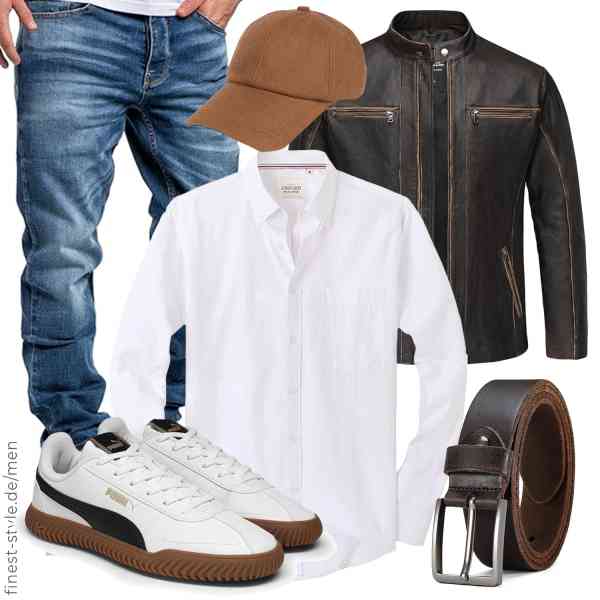 Top herren-Outfit im Finest-Trend-Style für ein selbstbewusstes Modegefühl mit tollen Produkten von ,J.VER,Amaci&Sons,DOOPAI,styleBREAKER,PUMA