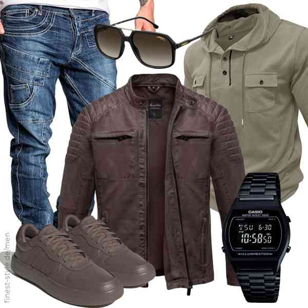 Top herren-Outfit im Finest-Trend-Style für ein selbstbewusstes Modegefühl mit tollen Produkten von ,APAELEA,Amaci&Sons,Casio,Carrera,adidas