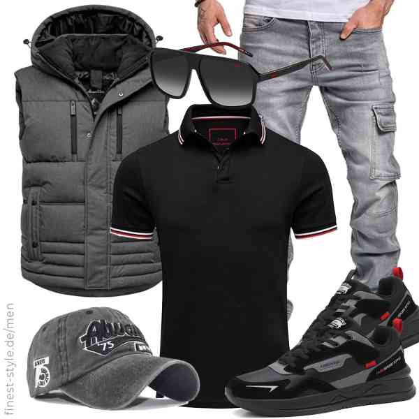 Top herren-Outfit im Finest-Trend-Style für ein selbstbewusstes Modegefühl mit tollen Produkten von Amaci&Sons,Amaci&Sons,Amaci&Sons,HUGO,Yutdeng,AX BOXING