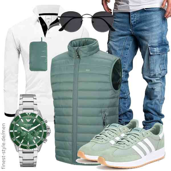 Top herren-Outfit im Finest-Trend-Style für ein selbstbewusstes Modegefühl mit tollen Produkten von 33,000ft,Amaci&Sons,Amaci&Sons,Emporio Armani,OPULIZE,adidas