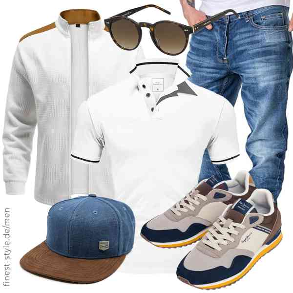 Top herren-Outfit im Finest-Trend-Style für ein selbstbewusstes Modegefühl mit tollen Produkten von ,Amaci&Sons,Amaci&Sons,Hand und Feuer,CIKJUK,Pepe Jeans
