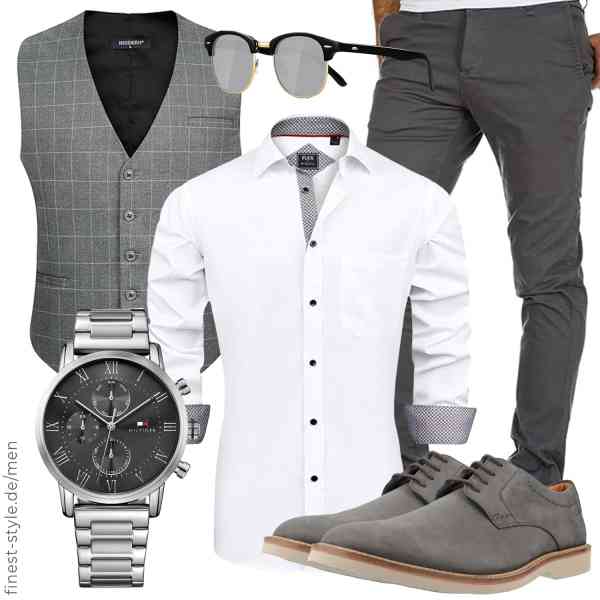 Top herren-Outfit im Finest-Trend-Style für ein selbstbewusstes Modegefühl mit tollen Produkten von ,J.VER,Amaci&Sons,Tommy Hilfiger,GQUEEN,Clarks