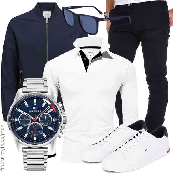 Top herren-Outfit im Finest-Trend-Style für ein selbstbewusstes Modegefühl mit tollen Produkten von ,Amaci&Sons,Amaci&Sons,Tommy Hilfiger,Lacoste,Tommy Hilfiger
