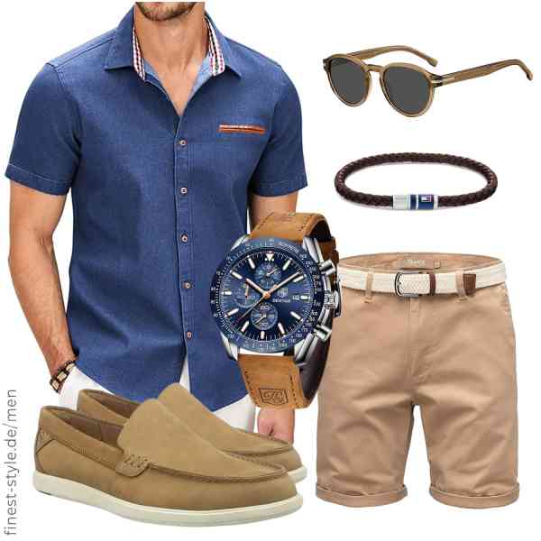 Top herren-Outfit im Finest-Trend-Style für ein selbstbewusstes Modegefühl mit tollen Produkten von ,REPUBLIX,BENYAR,Tommy Hilfiger,HUGO BOSS,Clarks